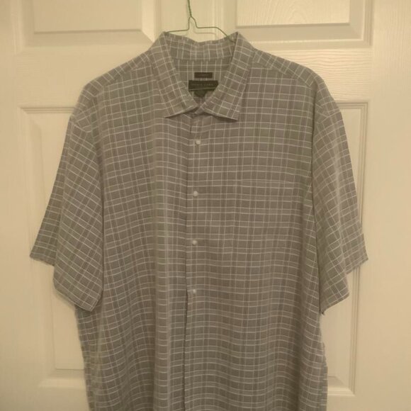 Men's Warehouse Pronto Uomo Modern Fit Camp Shirt - Picture 1 of 2